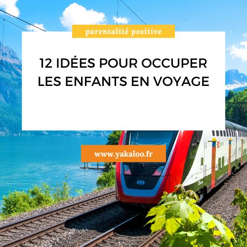 12 idées pour occuper les enfants en voyage